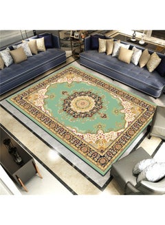 Buy Printed Floor Carpet Multicolour 200x140cm in Saudi Arabia