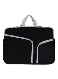 Buy Protective Sleeve Bag For Apple MacBook Air/MacBook Pro Retina 13-Inch Black/Silver in Saudi Arabia