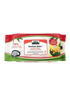 Buy Bamboo Ultra Sensitive Baby Wipes, 72 Count in UAE