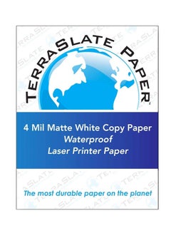 Buy 25-Sheets Laser Printer Paper Set White in UAE