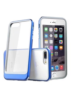 Buy Acrylic Backboard Pc Frame Three-In-One Phone Case For Apple iPhone 7 Plus Blue in UAE
