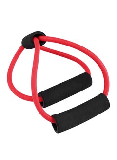 Buy 8 Shaped Resistance Bands Exercise Cords Chest Stretch Yoga Training Fitness Elastic Tube Bands in Saudi Arabia