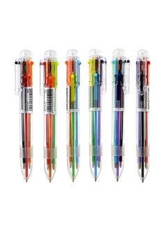 Buy 6-Piece Retractable Roller Ball Pen in UAE