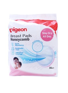 Buy 36-Piece Honeycomb Breast Pads Set in UAE