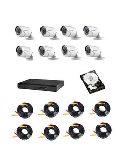اشتري 8-Channel Turbo HD DVR Surveillance Camera Kit في السعودية