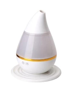 Buy Electrical Vaporizer Humidifier 250ml White/Clear/Gold in Saudi Arabia