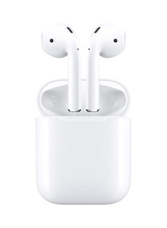 Buy Bluetooth In-Ear Earphones With Mic White in UAE