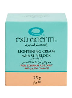 Shop Extraderm Lightening Cream With Sunblock SPF20 25g online in Riyadh,  Jeddah and all KSA