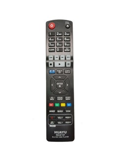 Buy Remote Control For LG Blu-Ray DVD Player Black in UAE
