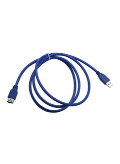 Buy USB 3.0 A Male To A Female Data Extension Cable 6 Feet USB 3.0 Extension Cable Blue in UAE