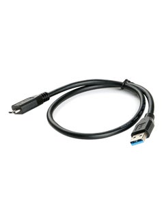 Buy Micro USB 3.0 Data Cable Cord WD My Book External Hard Drive Black in UAE