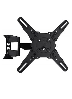 Buy Single Monitor Adjustable Wall Mount Black in UAE