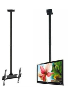 Buy Single Monitor Ceiling Mount Black in Egypt