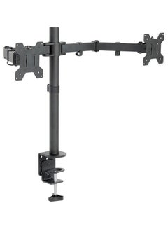 اشتري Adjustable Dual Monitor Desk Mount TMWM-2640 أسود في الامارات