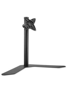 Buy Adjustable Single Monitor Desk Stand Black in UAE