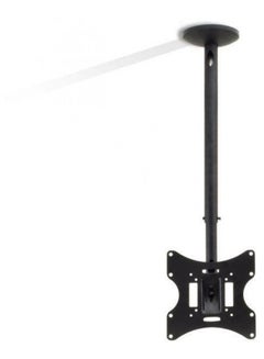 Buy Adjustable Ceiling TV Mount For Upto 42 Inch Black in UAE