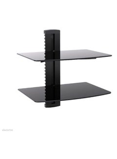 Buy 2-Layer Shelf TV Wall Mount For Below 32 Inch Black in UAE