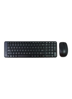 اشتري مجموعة لوحة مفاتيح لاسلكية وماوس أسود في مصر