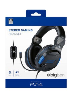 Buy Wired Over-Ear Stereo Gaming Headset - PlayStation (PS4) in Saudi Arabia