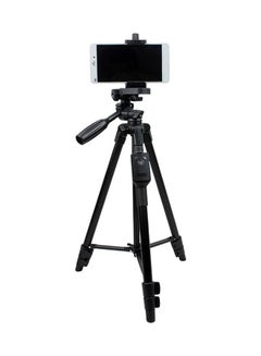 Buy VCT 5208 Professional Tripod With Bluetooth Remote Shutter Blue in UAE