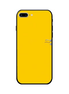 Buy Protective Case Cover For Apple iPhone 8 Plus Yellow in Saudi Arabia