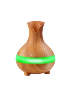 Buy Ultrasonic Humidifier 550ml Peach Wood Color in UAE