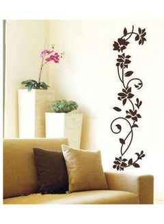 Buy Floral Wall Sticker Multicolour 50x70cm in Saudi Arabia