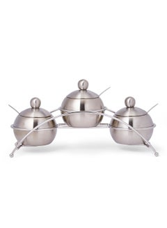 Buy Sugar Bowl 4 Piece Set Multicolour Standard in UAE