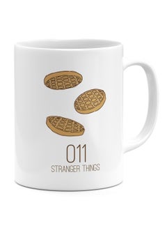 Buy Ceramic Coffee Mug Eleven Pie Waffle Stranger Things in UAE