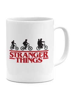 Buy Ceramic Coffee Mug Stranger Things Cycling in UAE