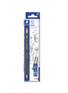 Buy Staedtler Noris 122-Hb Pencils Rubber Black in UAE