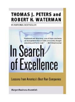 Buy In Search Of Excellence: Lessons From America'S Best-Run Companies Paperback English by Thomas J. Peters in Egypt