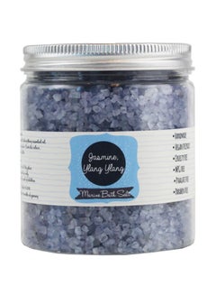 Buy Jasmine Ylang Ylang Marine Bath Salt Purple 225grams in UAE