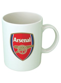 Buy Arsenal Logo Coffee Mug White in UAE