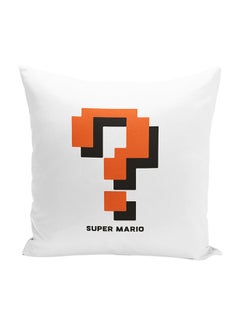 اشتري Super Mario Question Throw Pillow With Stuffing بوليستر متعدد الألوان 16x16 بوصة في الامارات