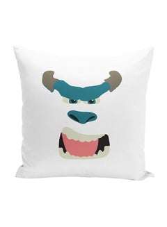 اشتري Sully Face Throw Pillow With Stuffing متعدد الألوان 16x16 بوصة في الامارات