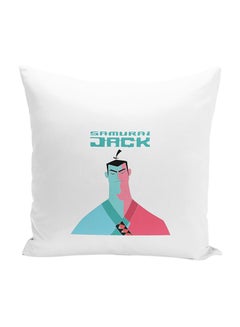 Buy Minimal Light Color Decorative Throw Pillow White 16 x 16inch in UAE