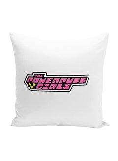 Buy Power Puff Girls Throw Pillow With Stuffing Multicolour 16x16inch in UAE