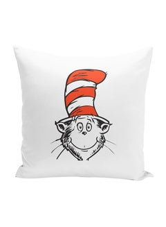 اشتري Dr Seuss Face Cute Throw Pillow With Stuffing متعدد الألوان 16x16 بوصة في الامارات