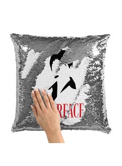 Buy Minimal Tony Montana Scarface Throw Pillow With Stuffing Multicolour 16x16inch in UAE