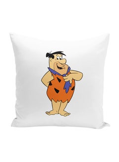 اشتري Flintstone Throw Pillow With Stuffing متعدد الألوان 16x16 بوصة في الامارات