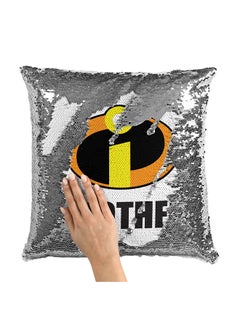 اشتري Brother Gift Sequin Throw Pillow With Stuffing بوليستر متعدد الألوان 16x16 بوصة في الامارات