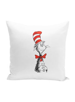 Buy Classic Book Throw Pillow With Stuffing Multicolour 16x16inch in UAE