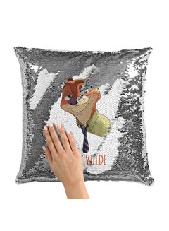 اشتري Nick Wilde Cute Sequin Throw Pillow With Stuffing متعدد الألوان 16x16 بوصة في الامارات