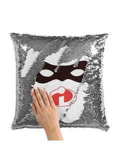 اشتري Incredibles Mask Sequin Throw Pillow With Stuffing متعدد الألوان 16x16 بوصة في الامارات