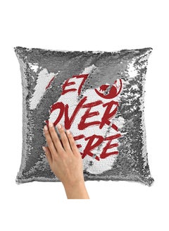 Buy Mortal Combat Sequin Throw Pillow With Stuffing Multicolour 16x16inch in Saudi Arabia