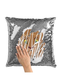 اشتري Nala Lion King Sequin Throw Pillow With Stuffing متعدد الألوان 16x16 بوصة في الامارات