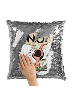 Buy Olive Popeye No Sequin Throw Pillow With Stuffing Multicolour 16x16inch in Saudi Arabia