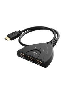 اشتري HDMI Splitter Cable Connector أسود في الامارات