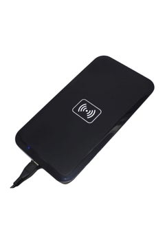 Buy Portable Wireless Charging Pad Black in UAE